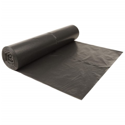 WORKI NA ŚMIECI 250 SZT. CZARNE 120 L