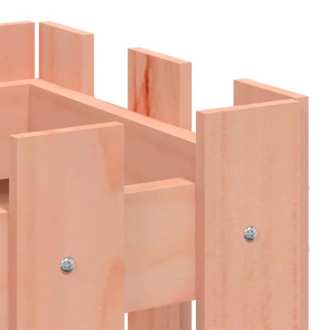 DONICA OGRODOWA Z PŁOTKIEM 60X30X30CM LITE DREWNO DAGLEZJOWE