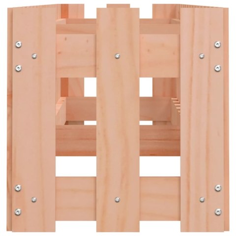 RABATA OGRODOWA Z PŁOTKIEM 200X30X30CM DREWNO DAGLEZJOWE