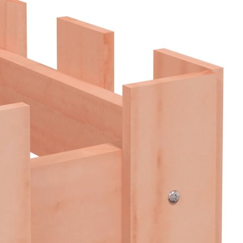 RABATA OGRODOWA Z PŁOTKIEM 200X30X30CM DREWNO DAGLEZJOWE