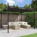 PERGOLA ZE ZWIJANYM DACHEM ZADASZENIE DO OGRODU 295X292X230CM