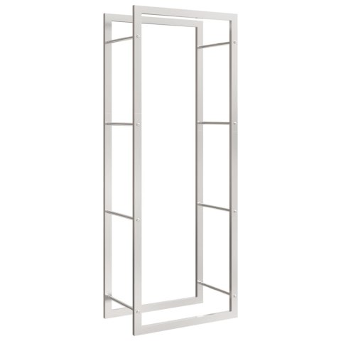 STOJAK NA DREWNO OPAŁOWE 50X28X132CM STAL NIERDZEWNA