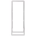 STOJAK NA DREWNO OPAŁOWE 50X28X132CM STAL NIERDZEWNA