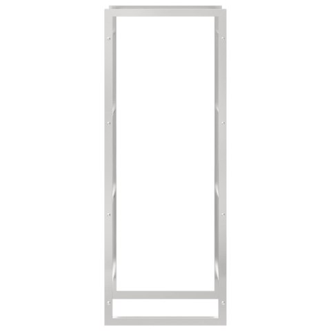 STOJAK NA DREWNO OPAŁOWE 50X28X132CM STAL NIERDZEWNA