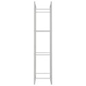 STOJAK NA DREWNO OPAŁOWE 50X28X132CM STAL NIERDZEWNA