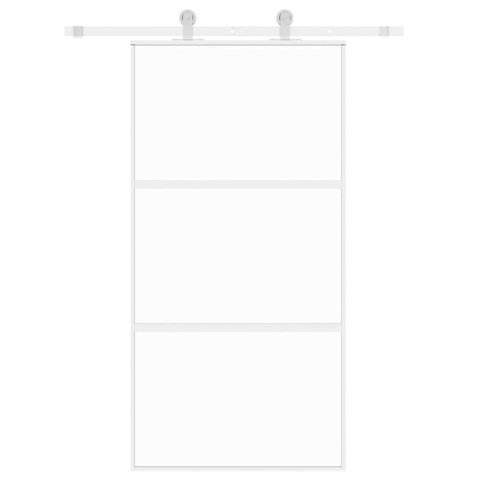 DRZWI PRZESUWNE ZŁOTE 102 5X205CM SZKŁO HARTOWANE ALUMINIUM