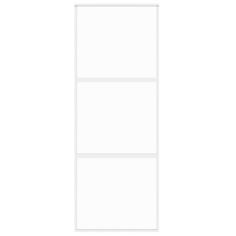 DRZWI PRZESUWNE ZŁOTE 76X205CM SZKŁO HARTOWANE I ALUMINIUM