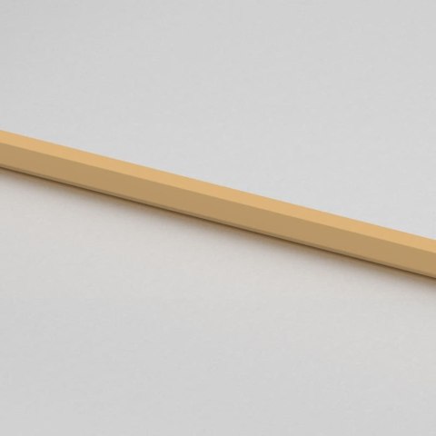 DRZWI WEWNĘTRZNE ZŁOTE 93X201 5CM SZKŁO I ALUMINIUM