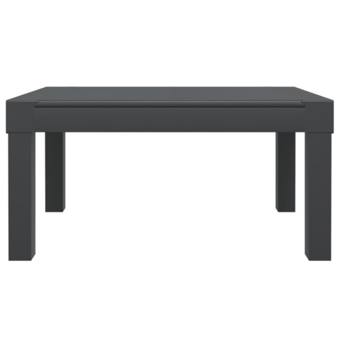 LEŻAK Z PODUSZKAMI ANTRACYTOWY PP