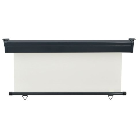 MARKIZA BOCZNA TARASOWA OGRÓD BALKON ROLETA PARAWAN OSŁONA 170X250CM KREMOWA