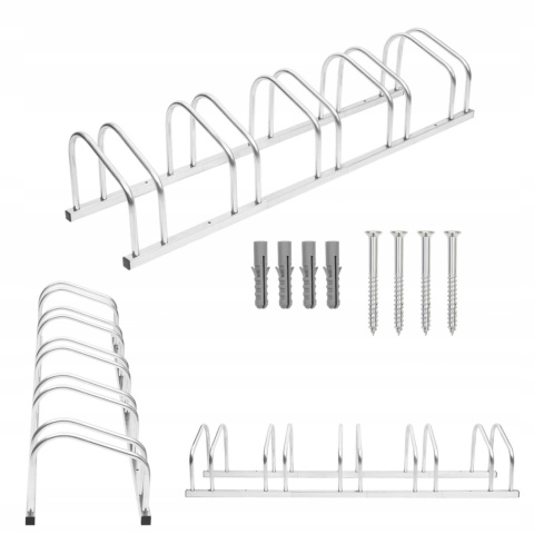 STOJAK NA 5 ROWERÓW STAL GALWANIZOWANA