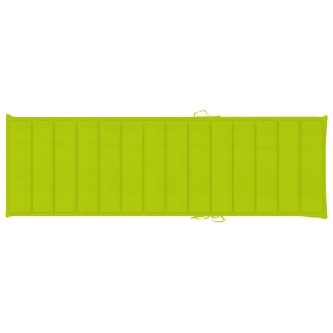 OGRODOWY LEŻAK Z PODUSZKĄ LITE DREWNO AKACJOWE