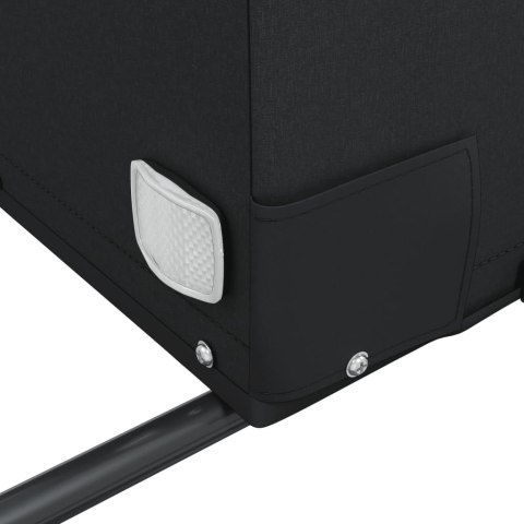 PRZYCZEPKA ROWEROWA CZARNO-ŻÓŁTY 45KG ŻELAZO