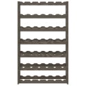 STOJAK NA 42 BUTELKI WINA SZARY LITE DREWNO SOSNOWE