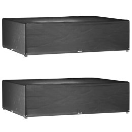 POKROWCE NA MEBLE OGRODOWE 2 SZT. 16 OCZEK 300X200X75CM