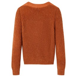 SWETER DZIECIĘCY Z DZIANINY KONIAKOWY 140