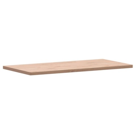 BLAT STOŁU 100X50X2,5CM PROSTOKĄTNY LITE DREWNO BUKOWE
