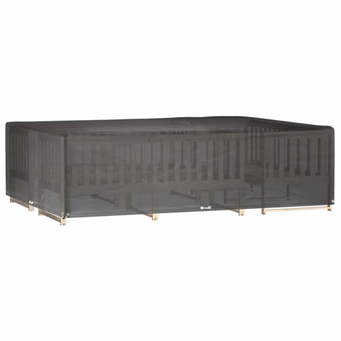 POKROWIEC NA MEBLE OGRODOWE 16 OCZEK 300X200X75CM PROSTOKĄT