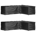 POKROWCE L NA MEBLE OGRODOWE 2 SZT. 18 OCZEK 285X220X80CM