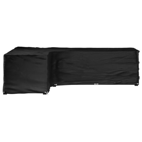 POKROWIEC NA NAROŻNE MEBLE OGRODOWE 18 OCZEK 220X285X80CM