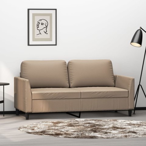 2-OSOBOWA SOFA KOLOR CAPPUCCINO 140CM SZTUCZNA SKÓRA