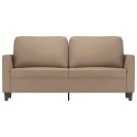 2-OSOBOWA SOFA KOLOR CAPPUCCINO 140CM SZTUCZNA SKÓRA