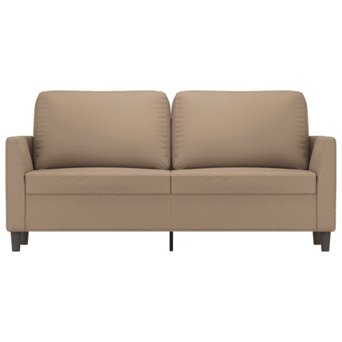 2-OSOBOWA SOFA KOLOR CAPPUCCINO 140CM SZTUCZNA SKÓRA
