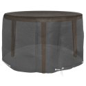 POKROWCE NA MEBLE OGRODOWE 2 SZT. 6 OCZEK 125X75CM OKRĄGŁE