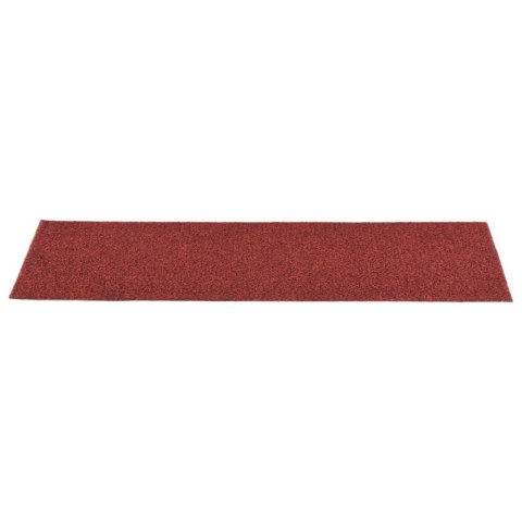 SAMOPRZYLEPNE NAKŁADKI NA SCHODY 15 SZT. 76X20CM CZERWONE