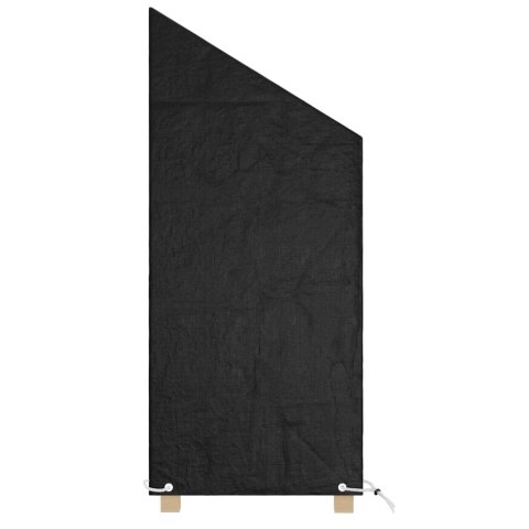 POKROWIEC NA KRZESŁO OGRODOWE 8 PRZELOTEK 65X65X110/150CM PE