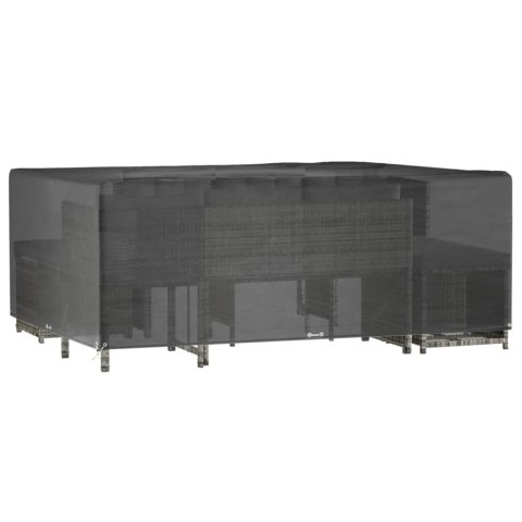POKROWIEC NA MEBLE OGRODOWE 16 OCZEK 300X250X90CM PROSTOKĄT