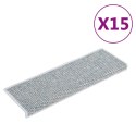 SAMOPRZYLEPNE NAKŁADKI NA SCHODY 15 SZT. 65X21X4CM NIEBIESKIE