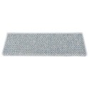 SAMOPRZYLEPNE NAKŁADKI NA SCHODY 15 SZT. 65X21X4CM NIEBIESKIE