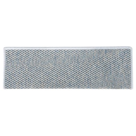SAMOPRZYLEPNE NAKŁADKI NA SCHODY 15 SZT. 65X21X4CM NIEBIESKIE