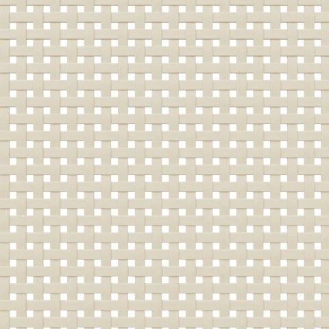 SZAFKA SENJA IMITACJA RATTANU BIAŁA 112X40X80CM SOSNOWA