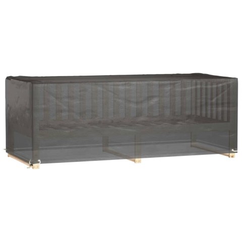 POKROWIEC NA MEBLE OGRODOWE 8 OCZEK 192X82X65CM PROSTOKĄT