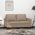 2-OSOBOWA SOFA KOLOR CAPPUCCINO 120CM SZTUCZNA SKÓRA