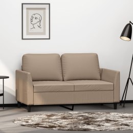 2-OSOBOWA SOFA KOLOR CAPPUCCINO 120CM SZTUCZNA SKÓRA