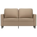 2-OSOBOWA SOFA KOLOR CAPPUCCINO 120CM SZTUCZNA SKÓRA