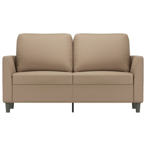 2-OSOBOWA SOFA KOLOR CAPPUCCINO 120CM SZTUCZNA SKÓRA