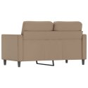2-OSOBOWA SOFA KOLOR CAPPUCCINO 120CM SZTUCZNA SKÓRA
