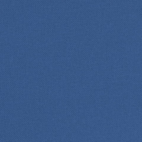 FOTEL BUJANY Z PODNÓŻKIEM NIEBIESKI OBITY TKANINĄ