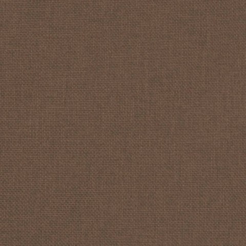 FOTEL KLUBOWY Z PODNÓŻKIEM BRĄZOWY OBITY TKANINĄ