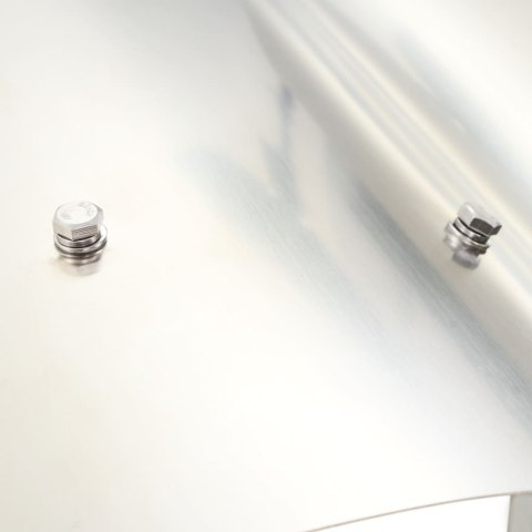 NASADA KOMINOWA ZE STALI NIERDZEWNEJ SREBRNA