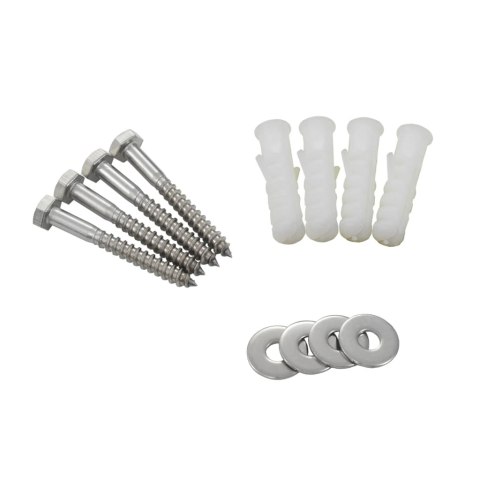 NASADA KOMINOWA ZE STALI NIERDZEWNEJ SREBRNA