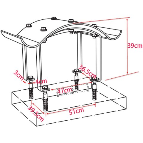 NASADA KOMINOWA ZE STALI NIERDZEWNEJ SREBRNA