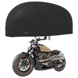 POKROWIEC NA MOTOCYKL CZARNY 220X95X110CM OXFORD 210D