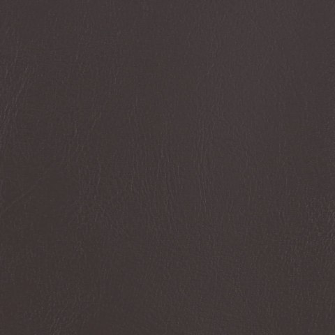 FOTEL KLUBOWY Z PODNÓŻKIEM BRĄZOWY OBITY SZTUCZNĄ SKÓRĄ