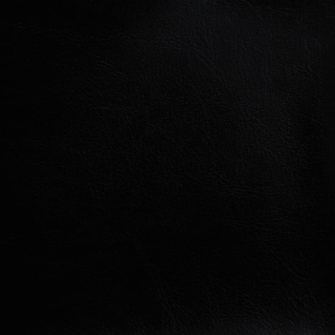 FOTEL KLUBOWY Z PODNÓŻKIEM CZARNY OBITY SZTUCZNĄ SKÓRĄ