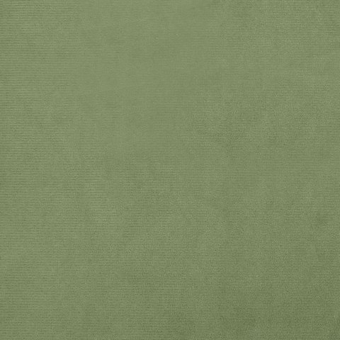 FOTEL Z PODNÓŻKIEM JASNOZIELONY OBITY AKSAMITEM